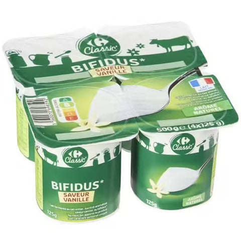 BIFIDUS VANILLA YOGURT 125G (#113766)