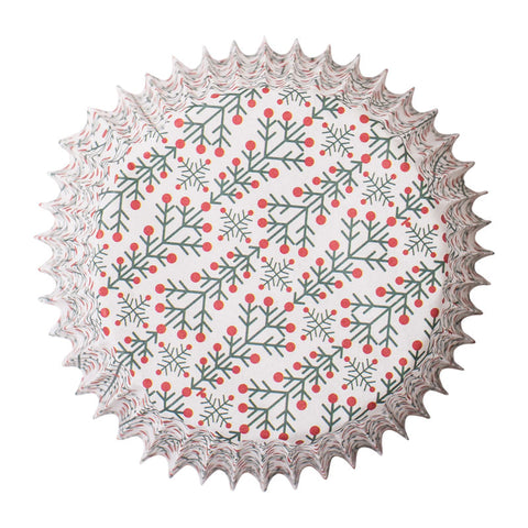 GREASEPROOF BAKING CASE 110MM REDBERRIES 500PCS (#62074)