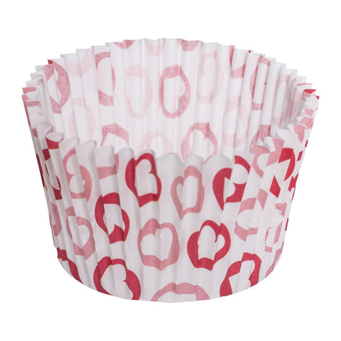 GREASEPROOF BAKING CASE 120MM HEART 500PCS (#62088)