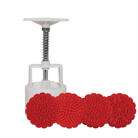 MOONCAKE PRESSED RD MOULD 75G (#62117)