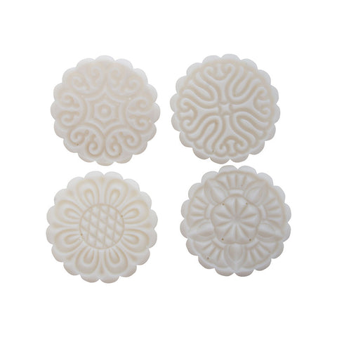 MOONCAKE PRESSED RD MOULD 75G (#62117)