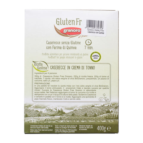 PASTA CASAREC GLUTEN FREE 400G (#62122)