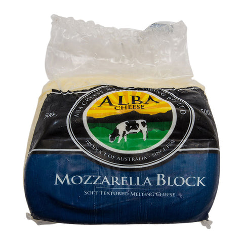MOZZARELLA SQUARE CHEESE 500G (#62279)