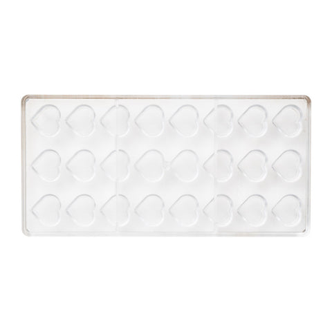 MOULD CHOCOLATE HEART 24 CAV 2174 (#62292)