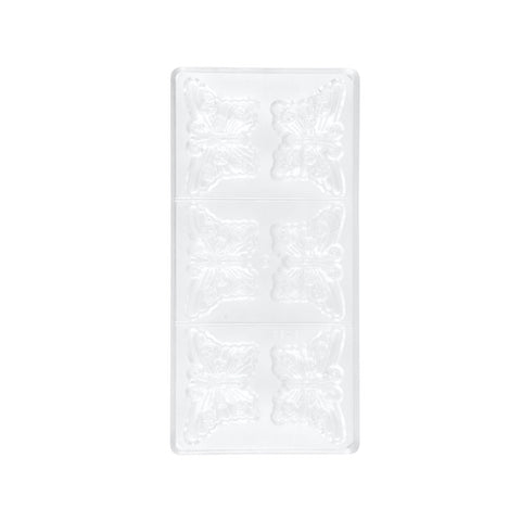MOULD CHOCOLATE BUTTERFLY 6 CAV 2163 (#62293)