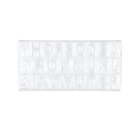 MOULD CHOCOLATE ALPHABET LARGE 26 CAV 2138 (#62295)