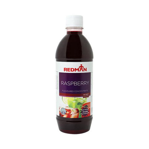 RASPBERRY FLAVOURED CONCENTRATE 500ML (#622)