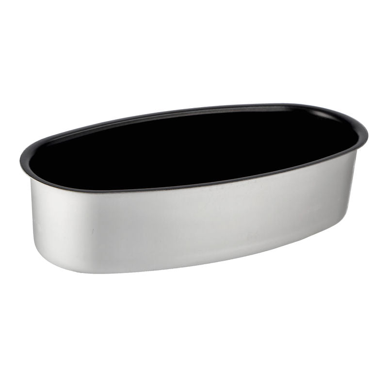 NON-STICK ALUMINIUM BAKING PAN OVAL D08 215X100X58MM (