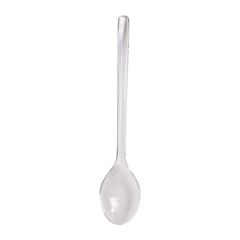 SPOON DESSERT ROUND TRNS 100MM 60PCS (#62330)