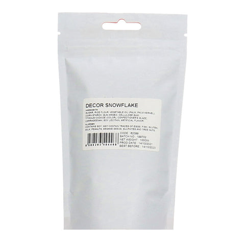 DECOR SNOWFLAKE 100G (#62399)