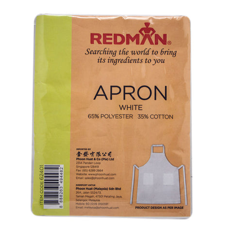 WHITE APRON (#62401)