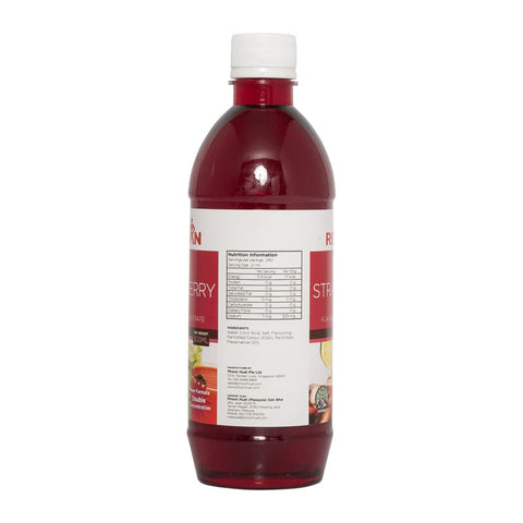 STRAWBERRY FLAVOURED CONCENTRATE 500ML (#624)