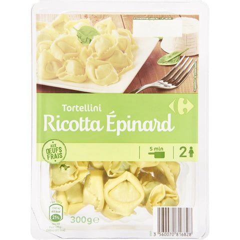 RICOTTA SPINACH TORTELLINI PASTA 300G (#116967)