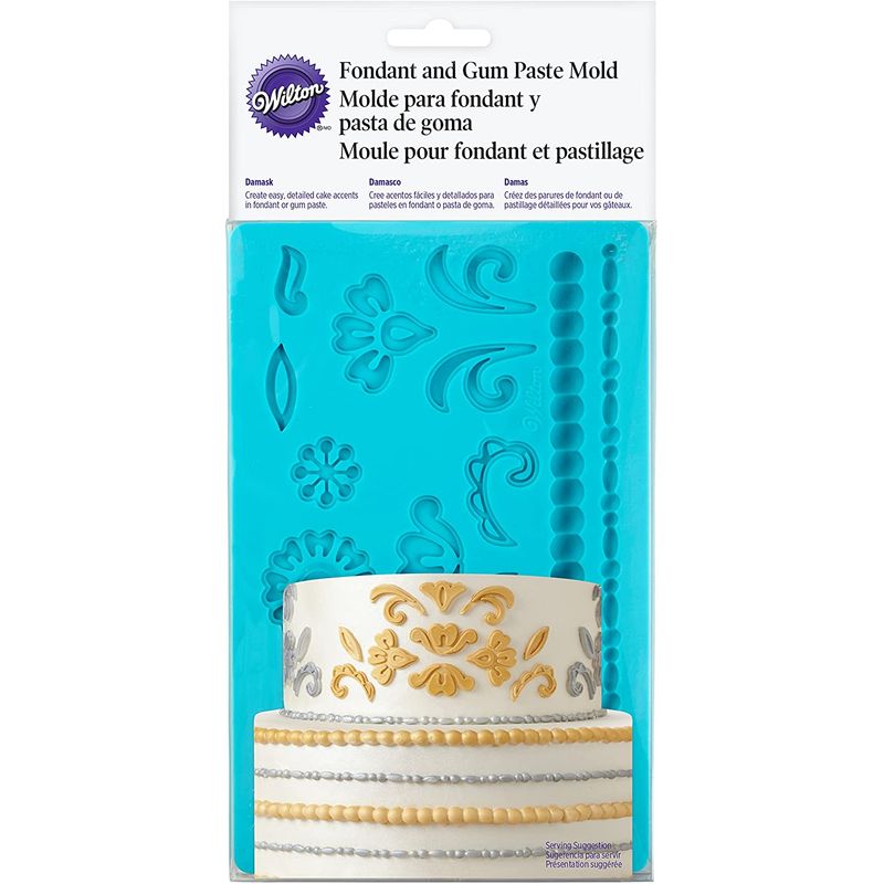 DAMASK FONDANT N GUMPASTE MOULD 409-2529 (