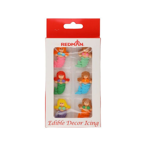 ICING DECOR- MERMAIDS (#62815)