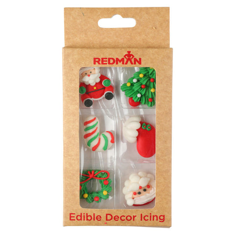 ICING DECOR- CHRISTMAS FLAT (#62820)