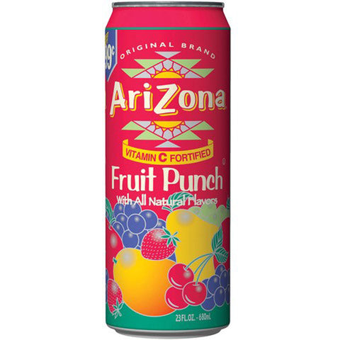 VITAMIN C FORTIFIED FRUIT PUNCH DRINK 680ML (#62846)