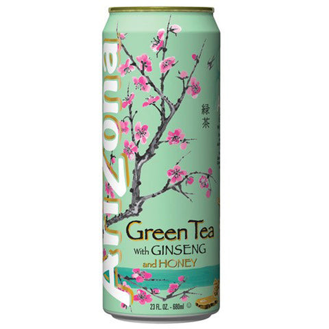 GREEN TEA WITH GINSENG AND HONEY DRINK 680ML (#62849)