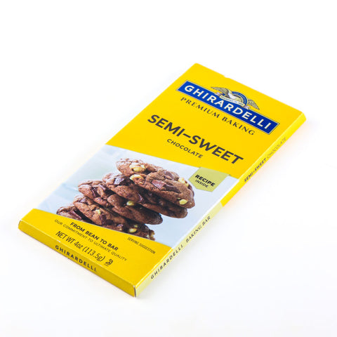 SEMI SWEET BAKING CHOCOLATE BAR 4OZ (#62866)