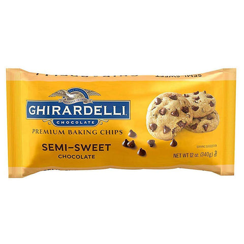 SEMI SWEET CHOCOLATE CHIPS 340G (#62869)