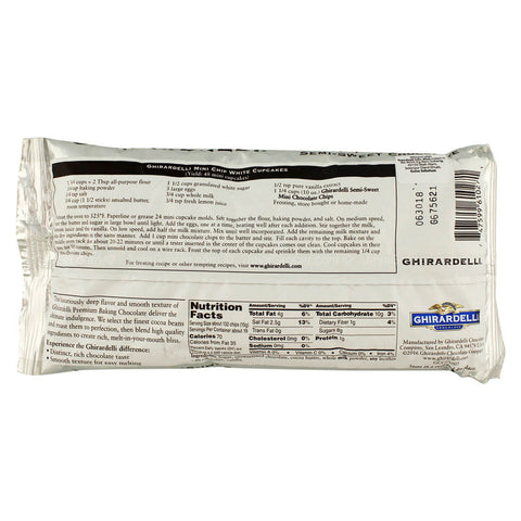 SEMI SWEET CHOCOLATE MINI CHIPS 283G (#62870)