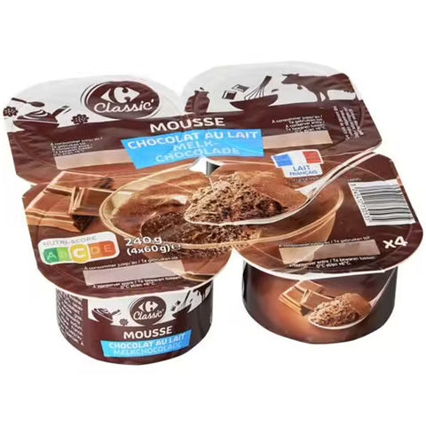 MILK CHOCOLATE MOUSSE DESSERT 60G (#116846)