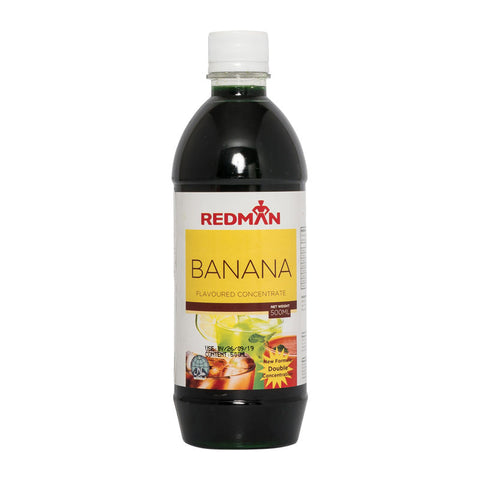 BANANA FLAVOURED CONCENTRATE 500ML (#628)