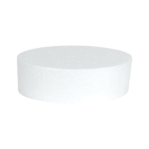 DUMMY STYROFOAM ROUND 12"X4" (#63092)