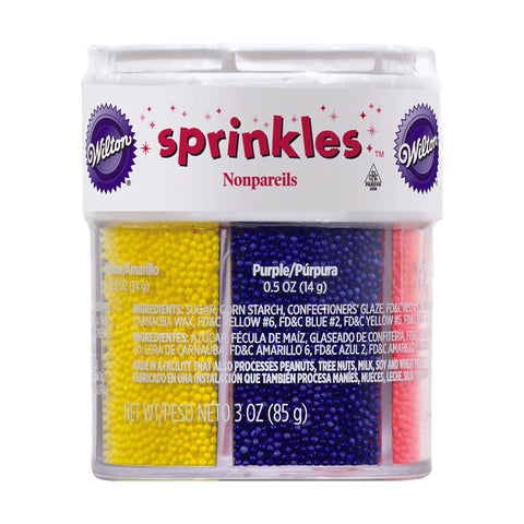 SPRINKLES NONPAREILS 710-4125 3OZ (#63379)