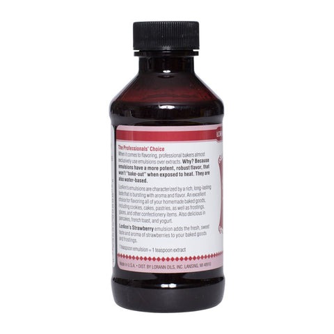 EMULSION FLAVOR STRAWBERRY 0768 4OZ (#63406)