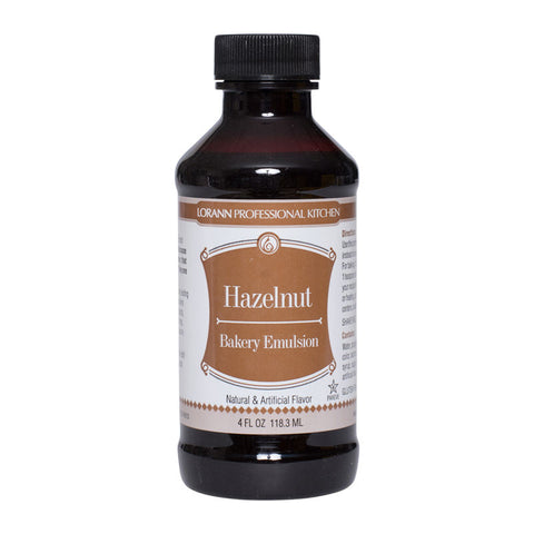 EMULSION FLAVOR HAZELNUT 0772 4OZ (#63408)