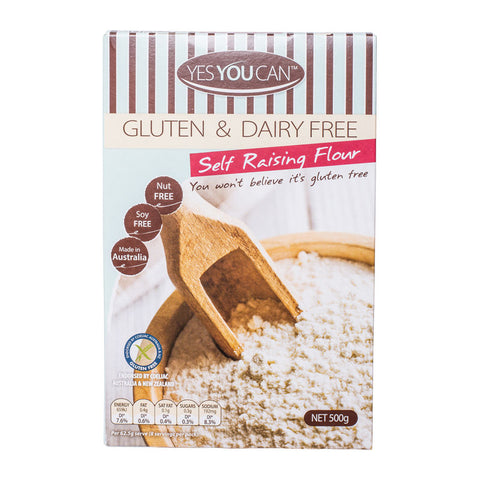 GLUTEN FREE SELF RAISING FLOUR 500G (#63410)