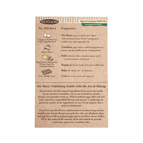 GLUTEN FREE MIX APPLE/C MUFFIN (#63411)