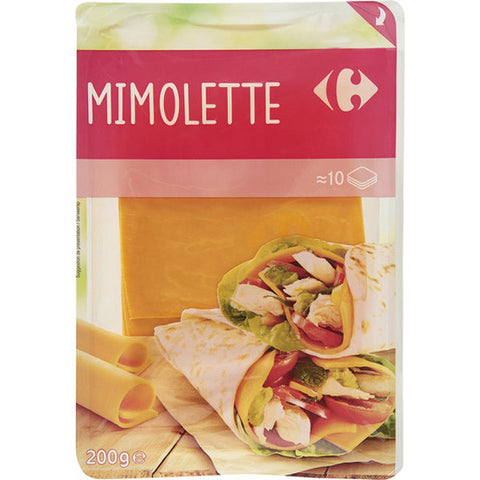 SLICED MIMOLETTE CHEESE 200G (#122112)