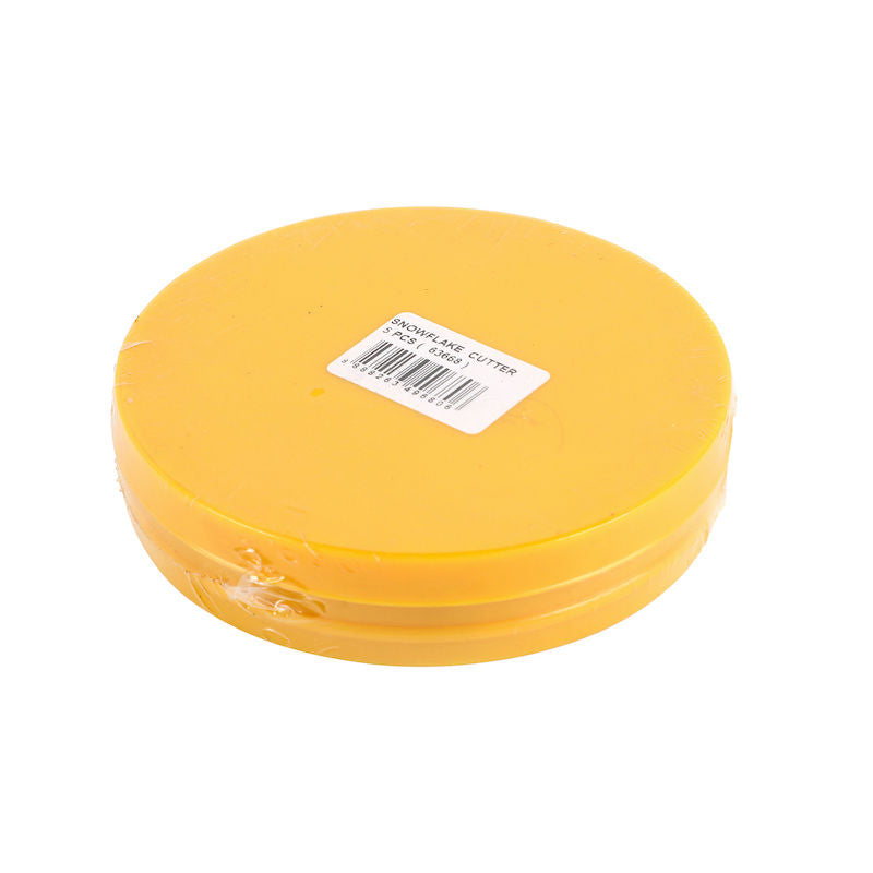 CUTTER S/S SNOWFLAKE 5PCS/SET (