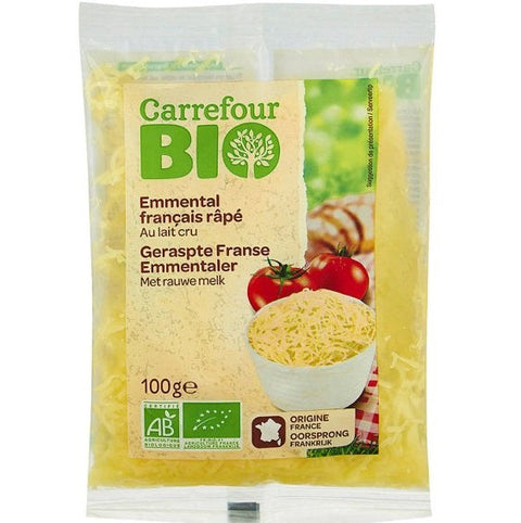 ORG GRATED EMMENTAL CHEESE 100G (#116234)