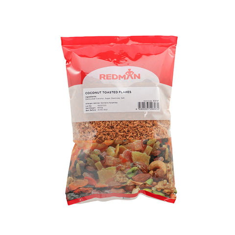 TOASTED COCONUT FLAKES 600G (#63737)
