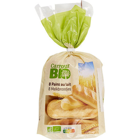 ORG MILK BUNS BREAD 280G (#116974)