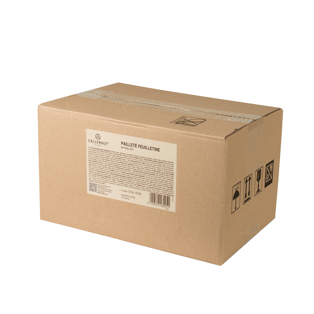 PAILLETE FEUILLETINE 2.5KG / CALLEBAUT M-7PAIL-E0-401 (