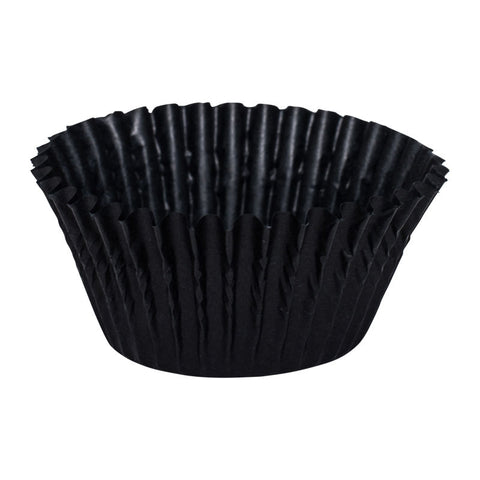 GLASSINE BAKING CASE 105MM BLACK 500PCS (#64011)