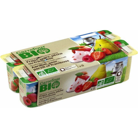 FRUITS ORG YOGURT 125G (#113764)