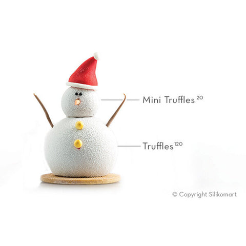 SILICON MOULD MINI TRUFFLES (#64133)