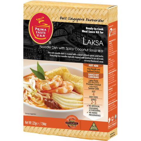 READY TO COOK MEAL SAUCE KIT FOR LAKSA 225G (#64191)