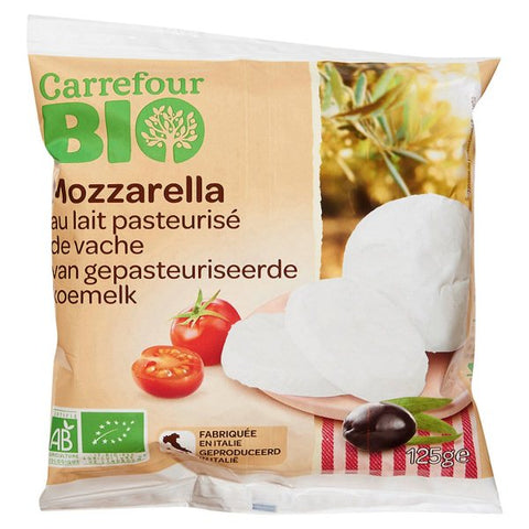 ORG MOZZARELLA CHEESE 125G (#116235)