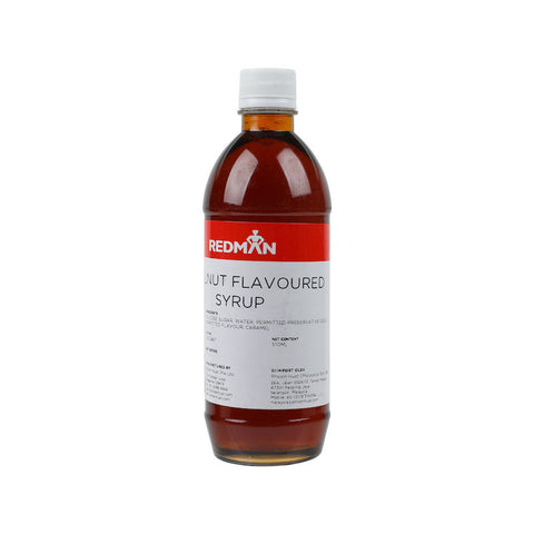 HAZELNUT FLAVOURED SYRUP 510ML (#64219)