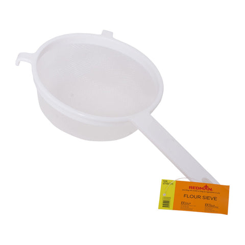 FLOUR SIEVE PP FRAME NYLON MESH 18CM (#64450)