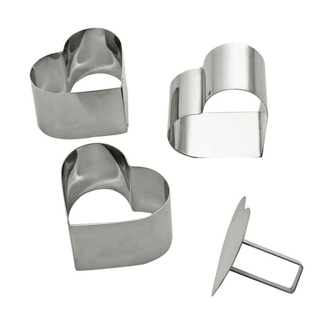 MOUSSE FRAME SET W PUSHR-HEART (#64531)