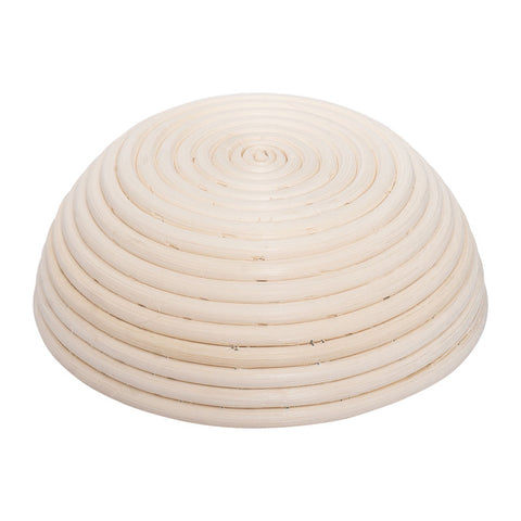 WOODEN ROUND BREAD PROOFING BASKET 500G (#64534)