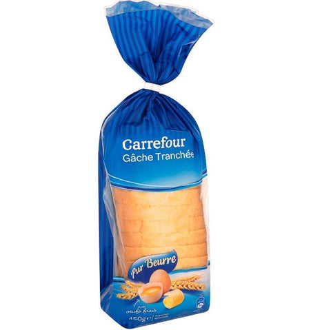 SLICED BUTTER BRIOCHE BREAD 450G (#122159)