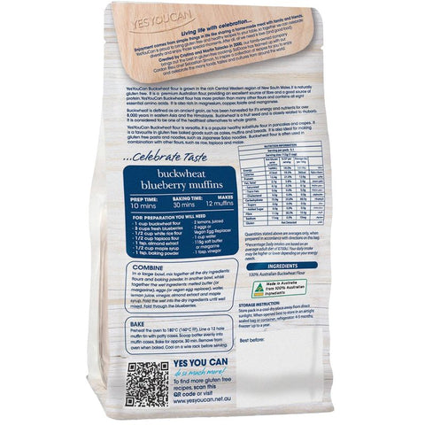 GLUTEN FREE BUCKWHEAT FLOUR 350G (#64714)